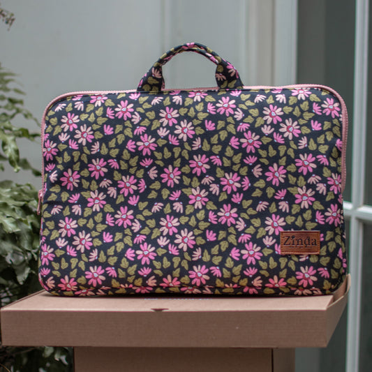 PORTALAPTOP FLOWER SANDY BLACK